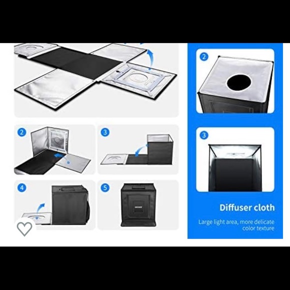 *Sold*Amzdeal Photo Studio Light Box  💡📸🎥 - Picture 7 of 12